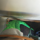 Image of my tail behind my chair by Joanna Rothkopf.